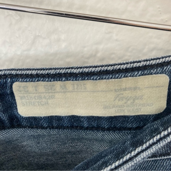 Diesel Frayza Relaxed Boyfriend Low-Waist 25x32 Wash 0842R Stretch - Picture 4 of 9